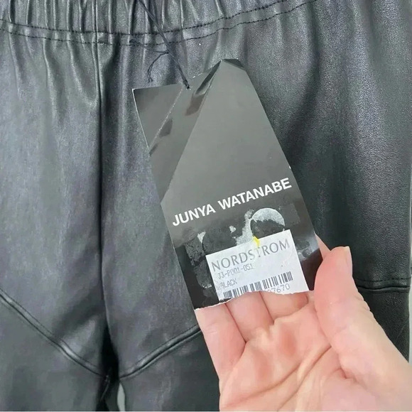 NWT Junya Watanabe Comme des Garçons Leather Leggings size Medium - Picture 12 of 14